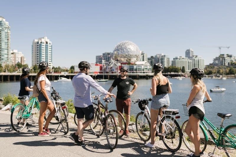 Billet Vancouver : Le grand tour à vélo