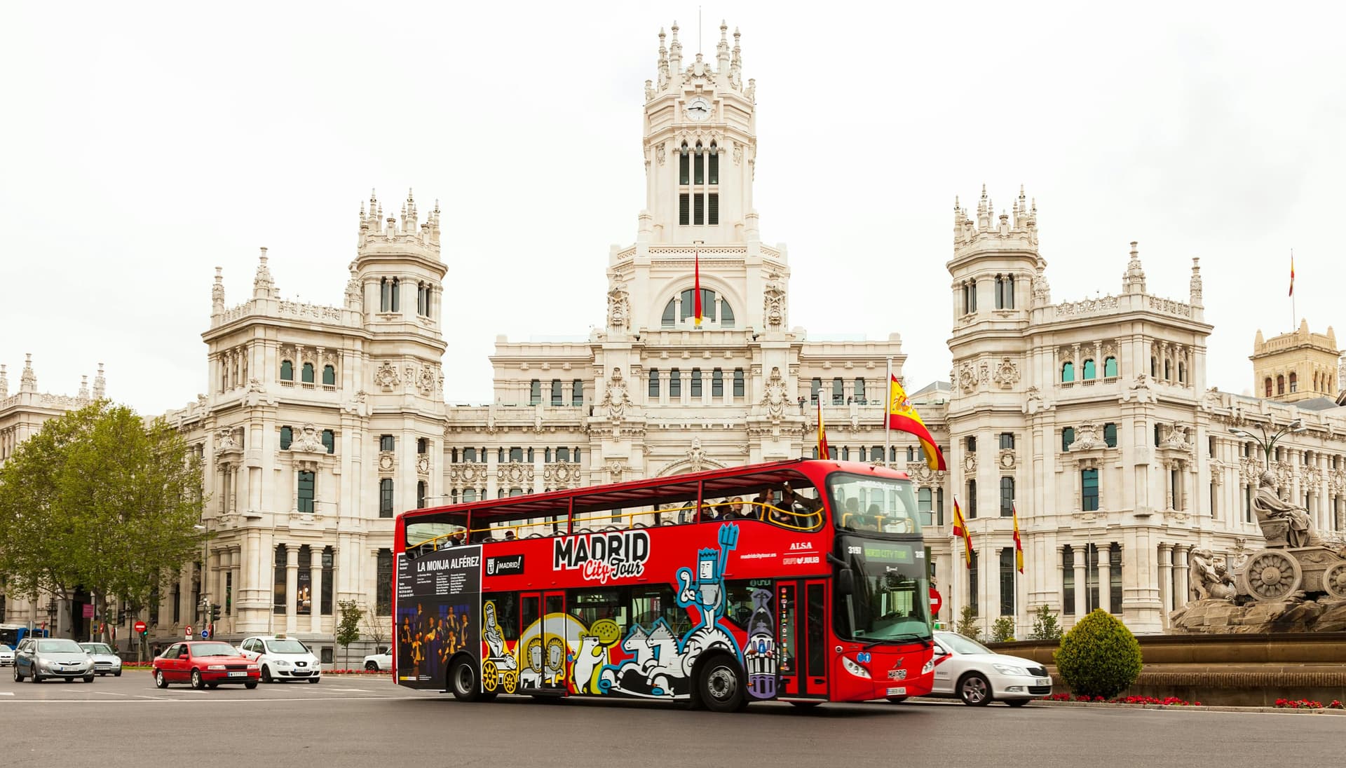 Billet City Tour Madrid : Visite panoramique en bus