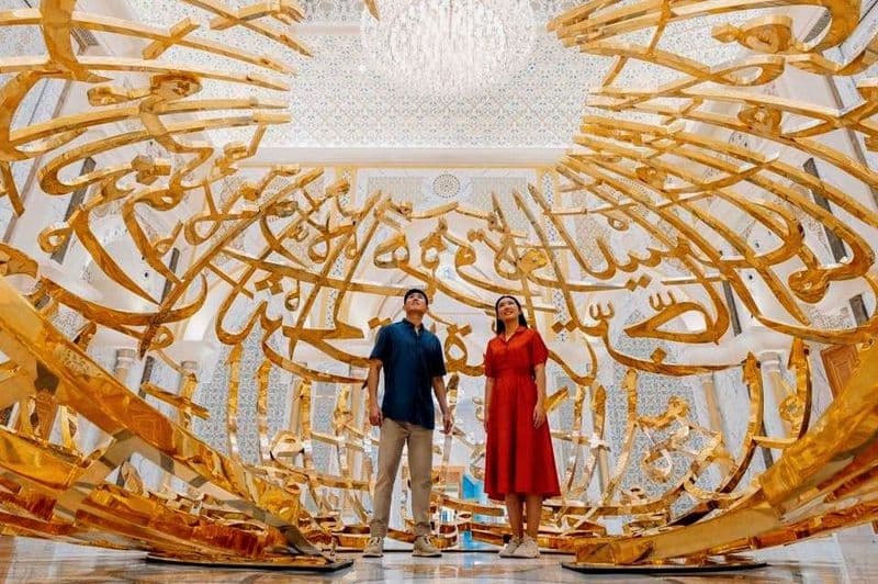 Billet Abu Dhabi : Tour de ville privé + Grande Mosquée Sheikh Zayed + Palais Qasr Al Watan