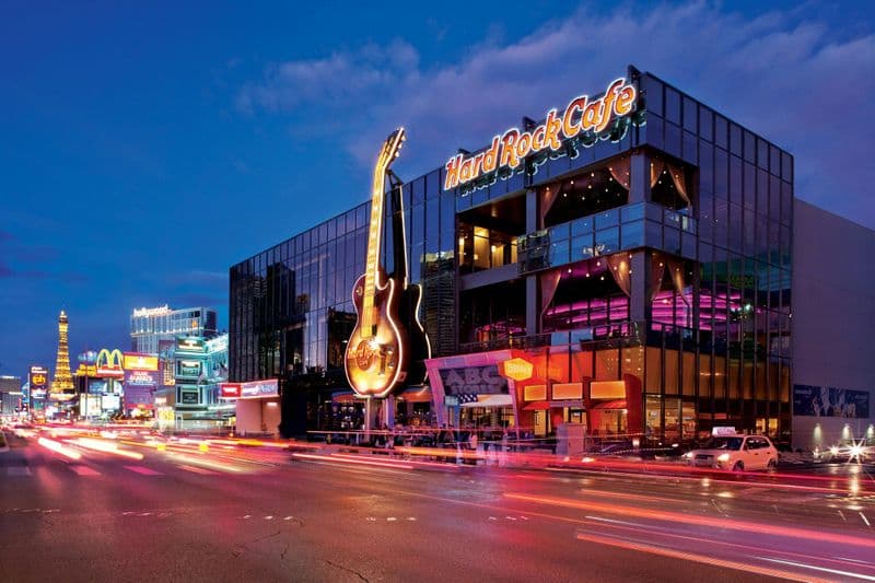 Billet Hard Rock Cafe Las Vegas : Repas 2 ou 3 plats + boisson