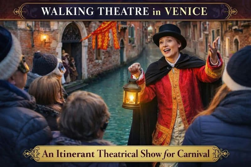 Billet Visite pendant le Carnaval - Théâtre itinérant