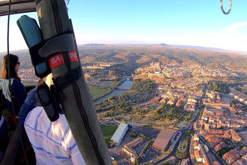Billet Tolède : Vol en montgolfière au-dessus de Tolède + transport depuis Madrid
