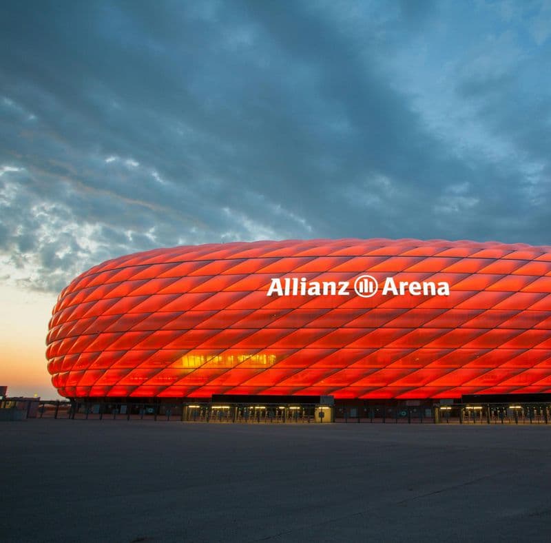 Billet Visite de la ville de Munich en bus + visite de l'Allianz Arena du FC Bayern Munich