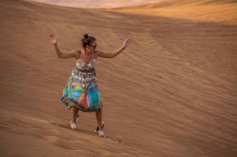 Billet Safari dans le désert d'Abu Dhabi : Matin