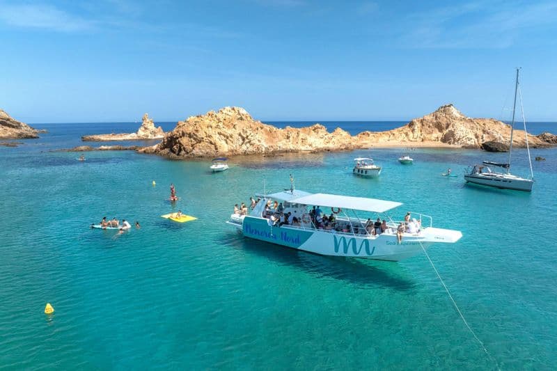 Billet Minorque : Excursion en bateau depuis Fornells