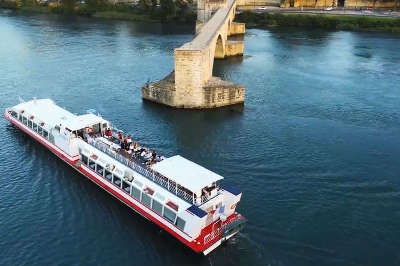 Billet Avignon : Croisière d'une heure sur le Rhône