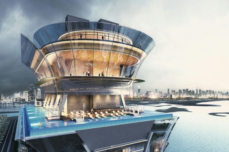 Billet View at The Palm : Billet avec accès rapide + Niveau suivant (Niveau 54)