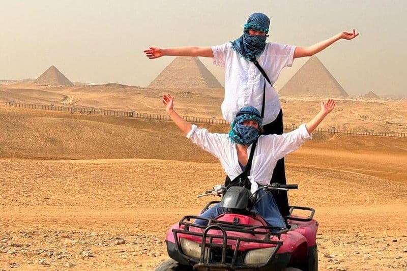 Billet Aventure en VTT autour des pyramides de Gizeh