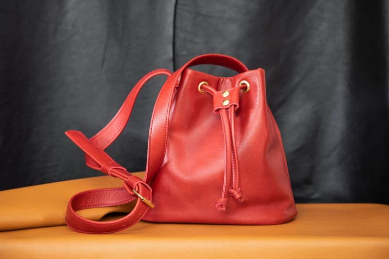 Billet Créez votre grand sac seau en cuir