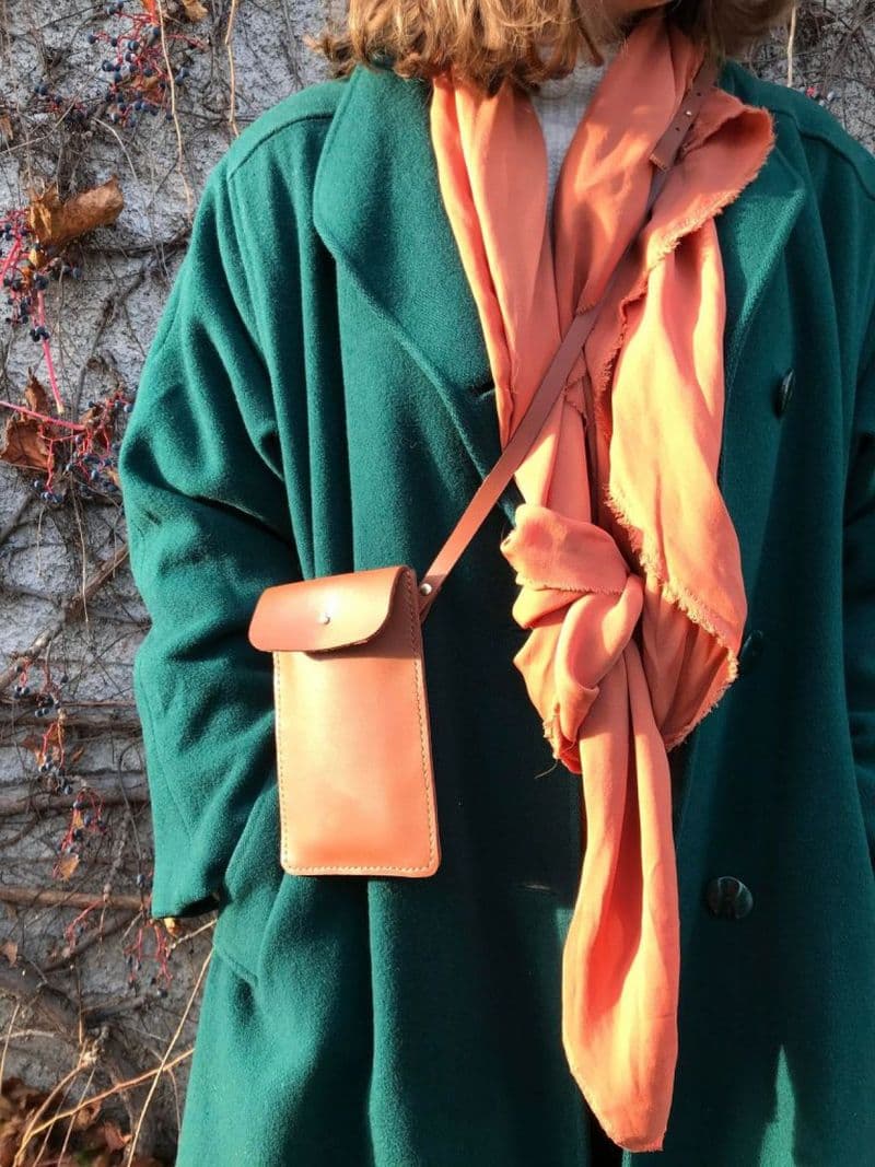 Billet Fabriquez votre pochette pour téléphone en cuir