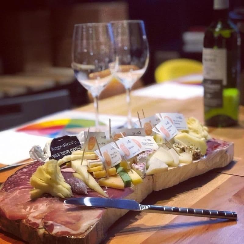 Billet Dégustez 5 vins avec fromages et charcuteries