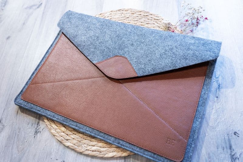 Billet Fabriquez votre housse d'ordinateur en cuir