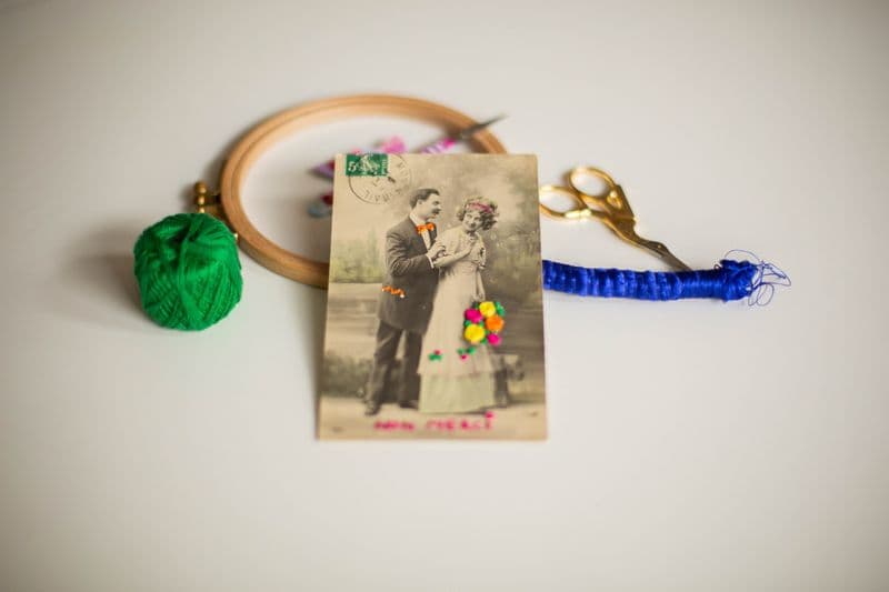 Billet Découvrez la broderie sur papier