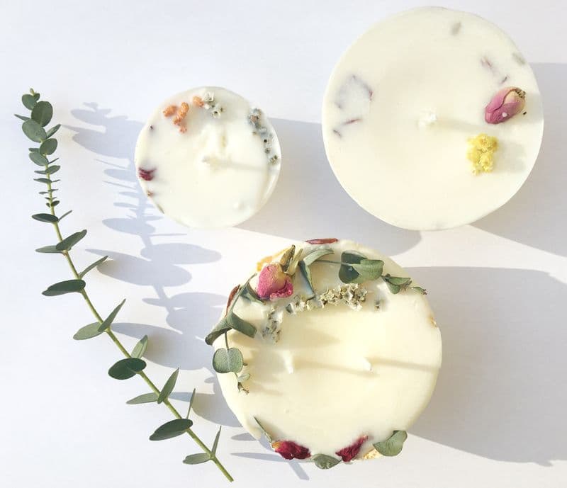 Billet Réalisez votre bougie parfumée fleurie