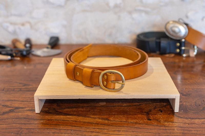 Billet Fabriquez votre ceinture en cuir