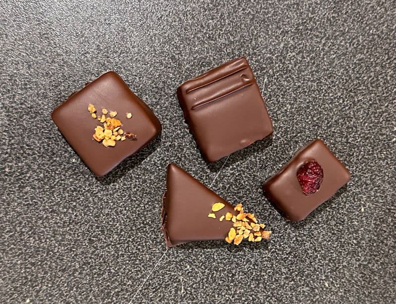 Billet Confectionnez vos chocolats enrobés au praliné