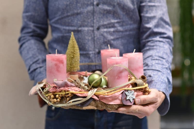 Billet Réalisez votre couronne de l'Avent