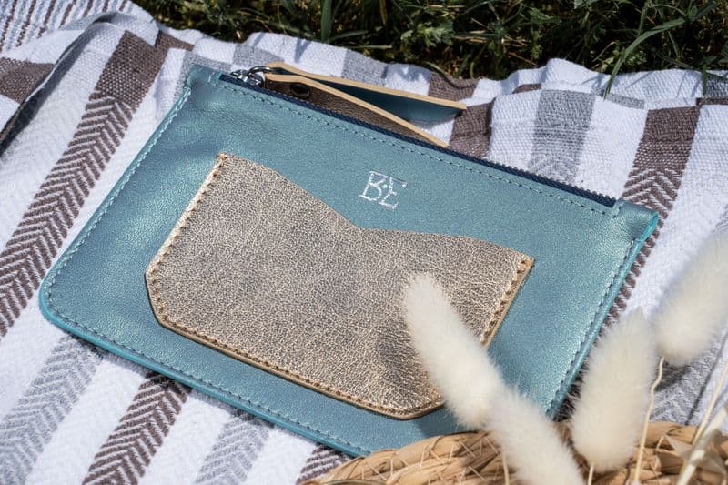 Billet Fabriquez votre pochette zippée en cuir