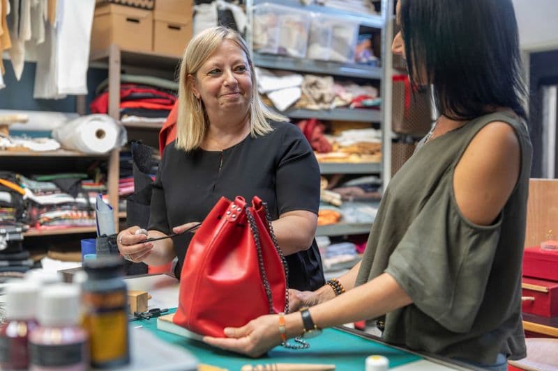 Billet Fabriquez votre sac bourse en cuir