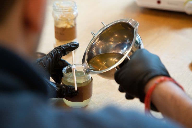 Billet Réalisez votre bougie végétale parfumée