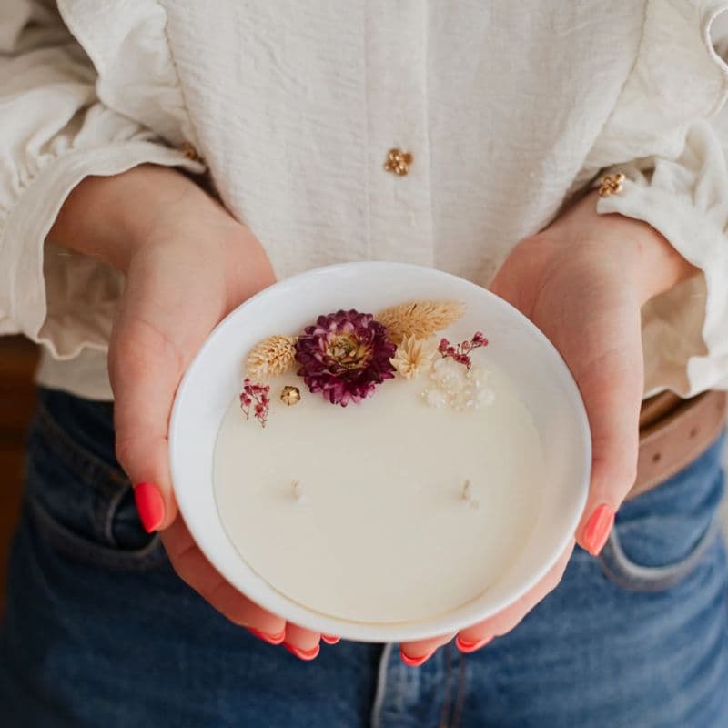 Billet Réalisez votre bougie parfumée et fleurie