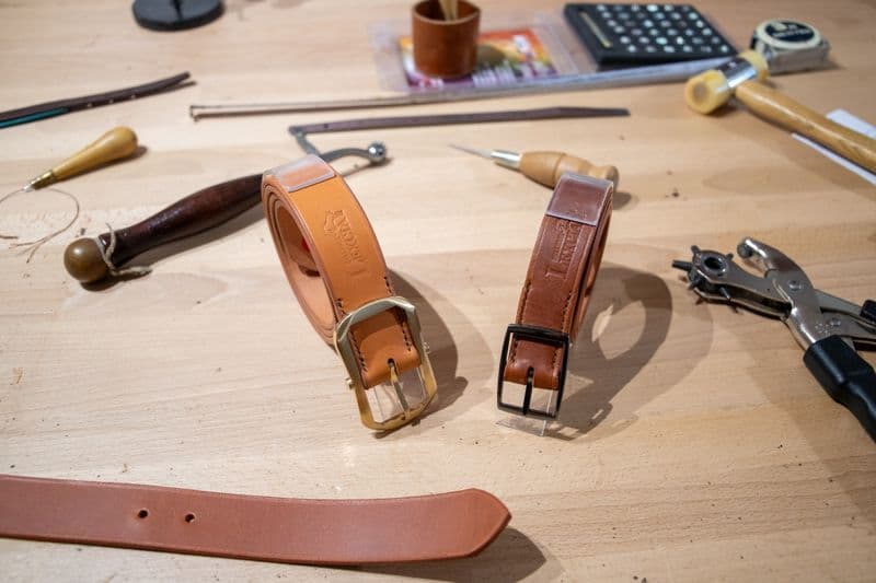 Billet Réalisez votre ceinture en cuir