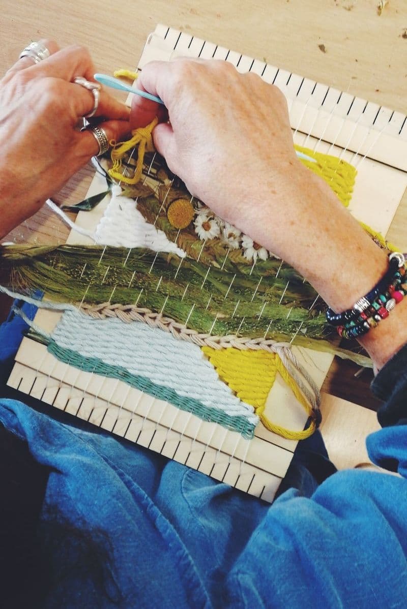 Billet Apprenez le tissage végétal