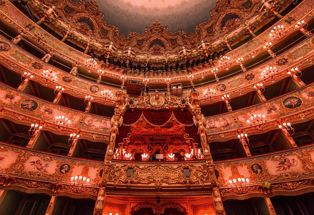 Loges de La Fenice à Venise