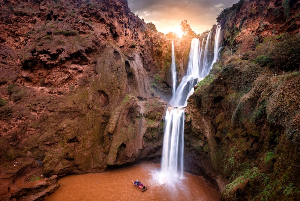 Autre photo des Cascades d'Ouzoud au Maroc