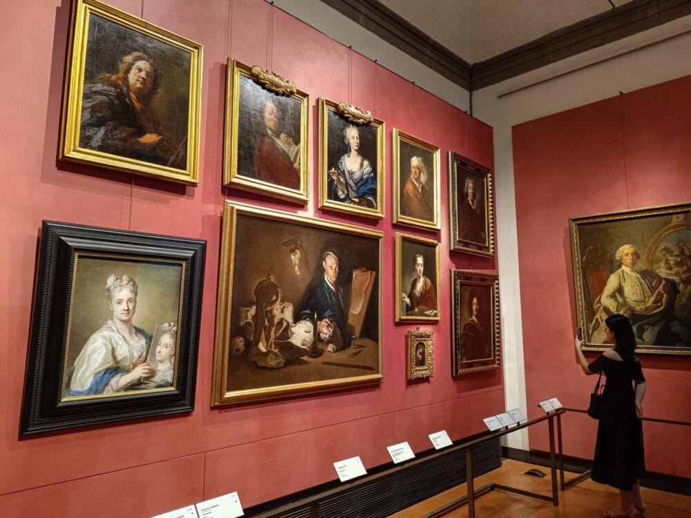 Autoportraits à la Galerie des Offices