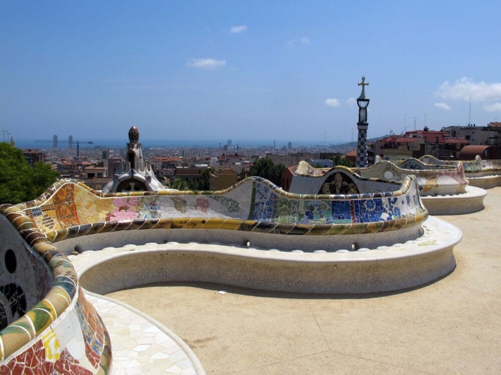 Banc Serpentin Parc Güell