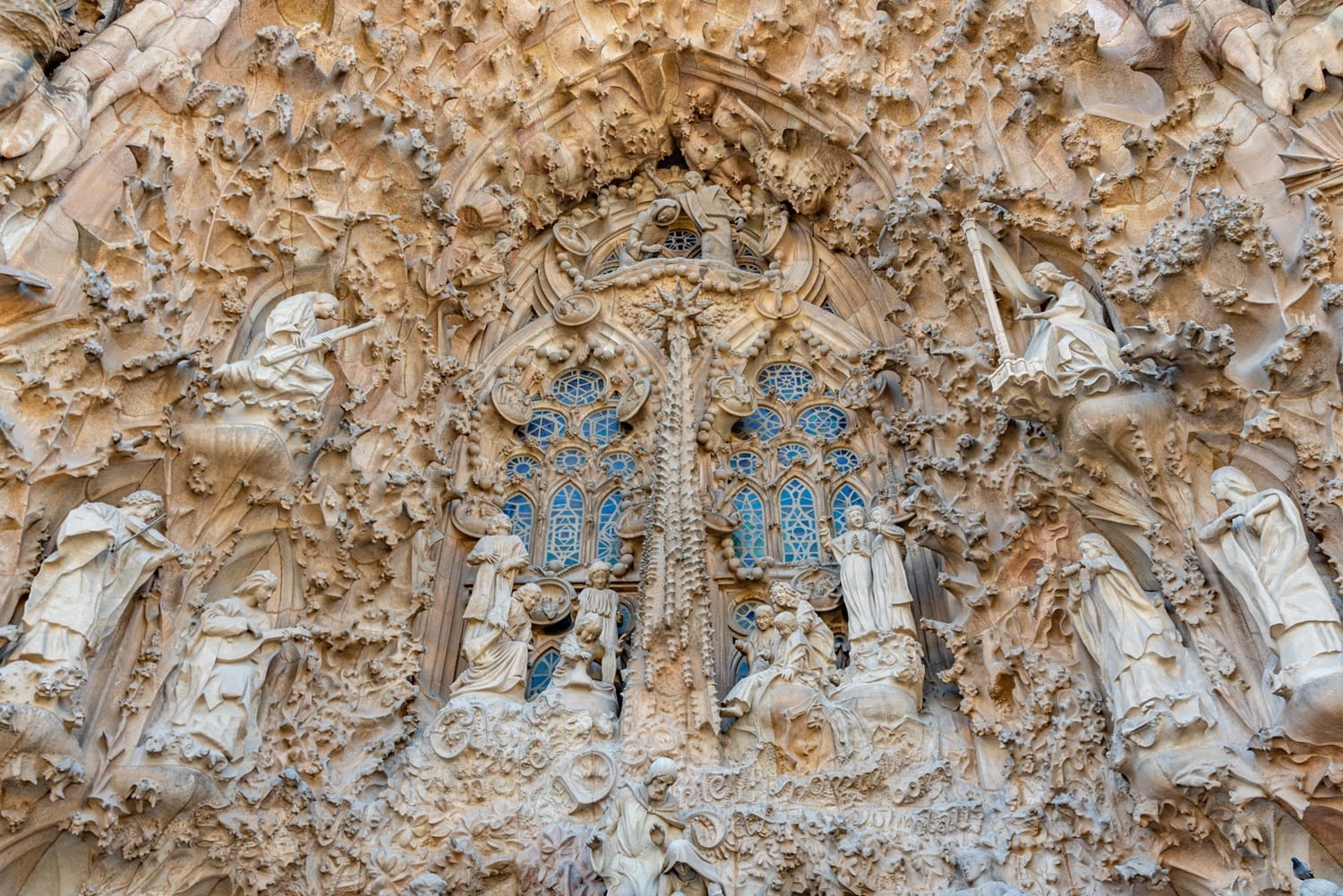 Façade de la Nativité, Sagrada Familia, Barcelone
