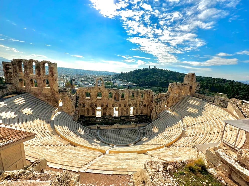 Odéon d'Hérode Atticus, Acropole d'Athènes