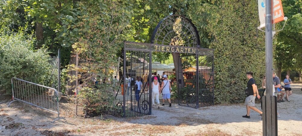 Entrée du zoo de Schönbrunn