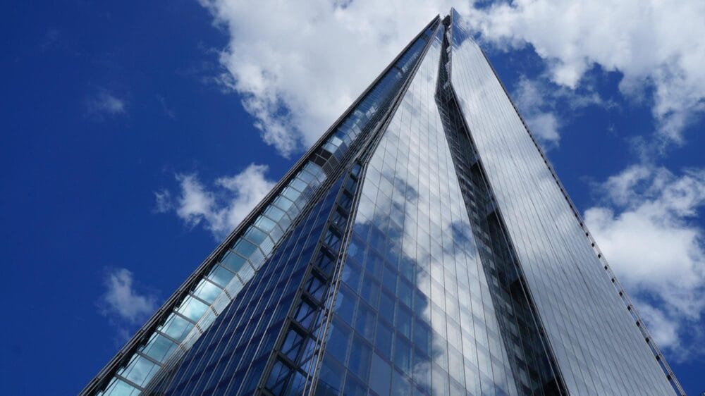façade de The Shard
