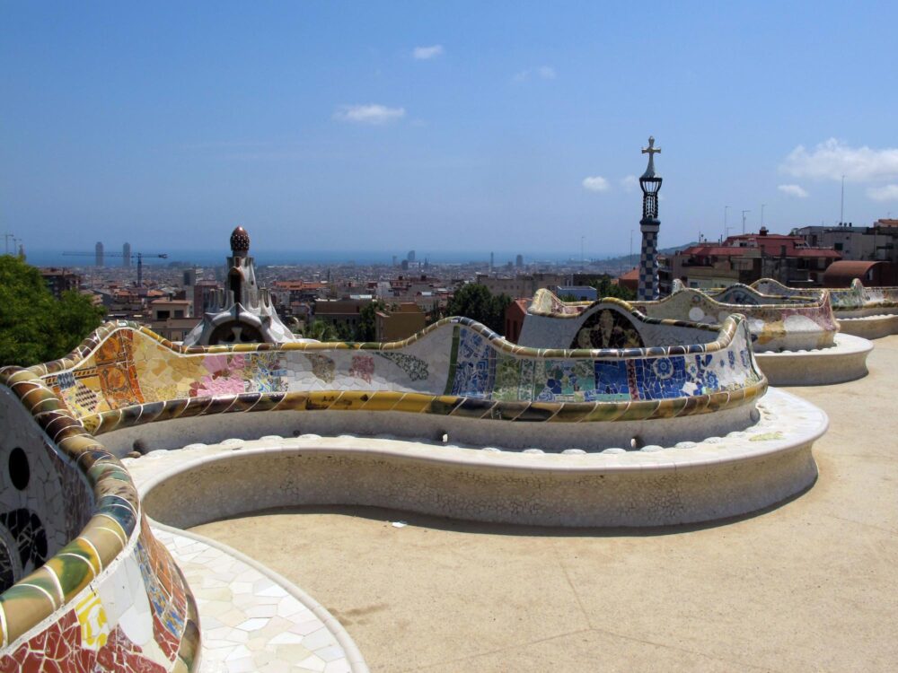 Banc Serpentin Parc Güell