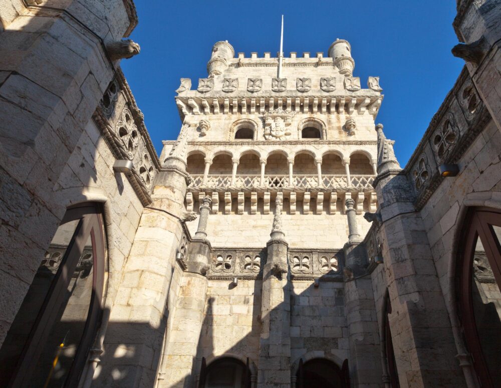 Détail de l'architecture de la tour de Bélem