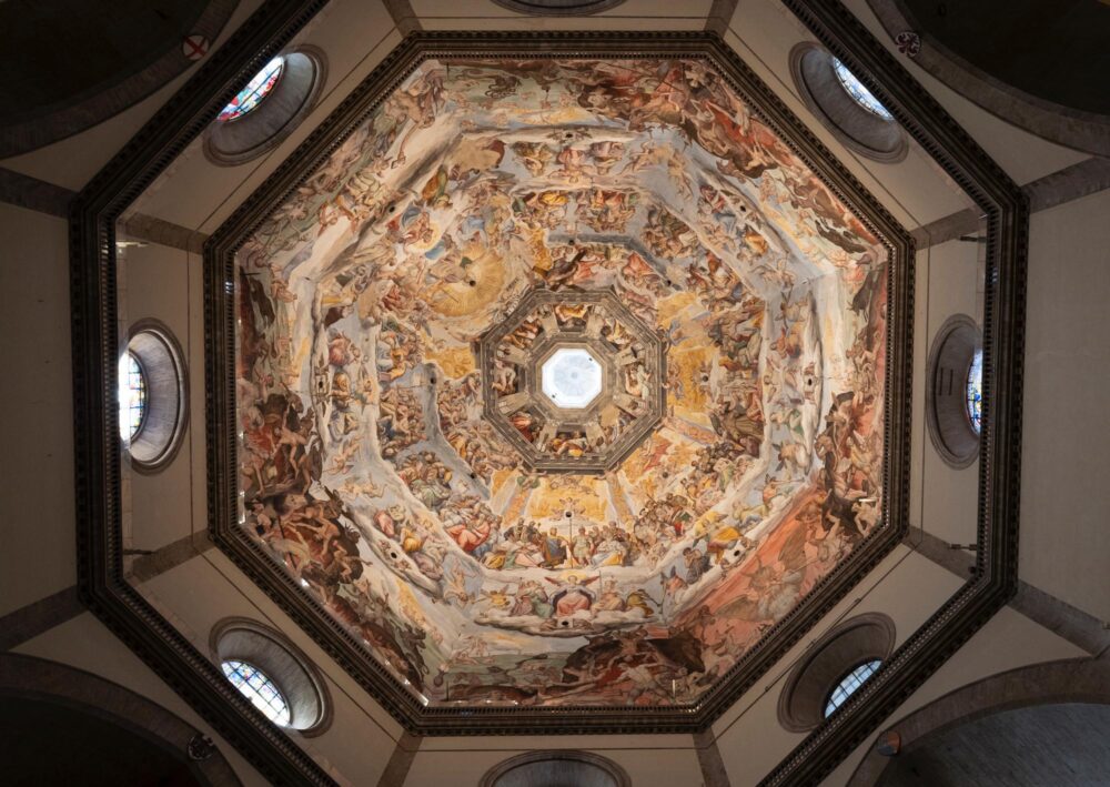 La coupole de Brunelleschi - vue de l'intérieur