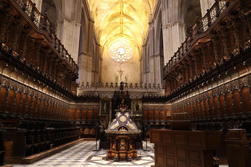 Le chœur de la Cathédrale de Séville