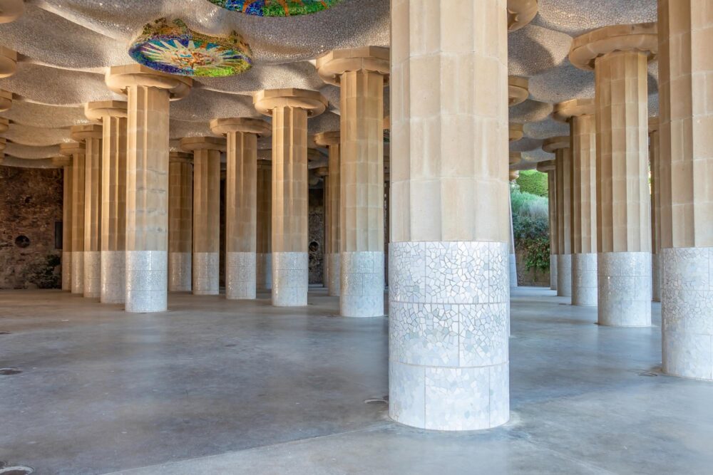 Salle Hypostyle Parc Güell