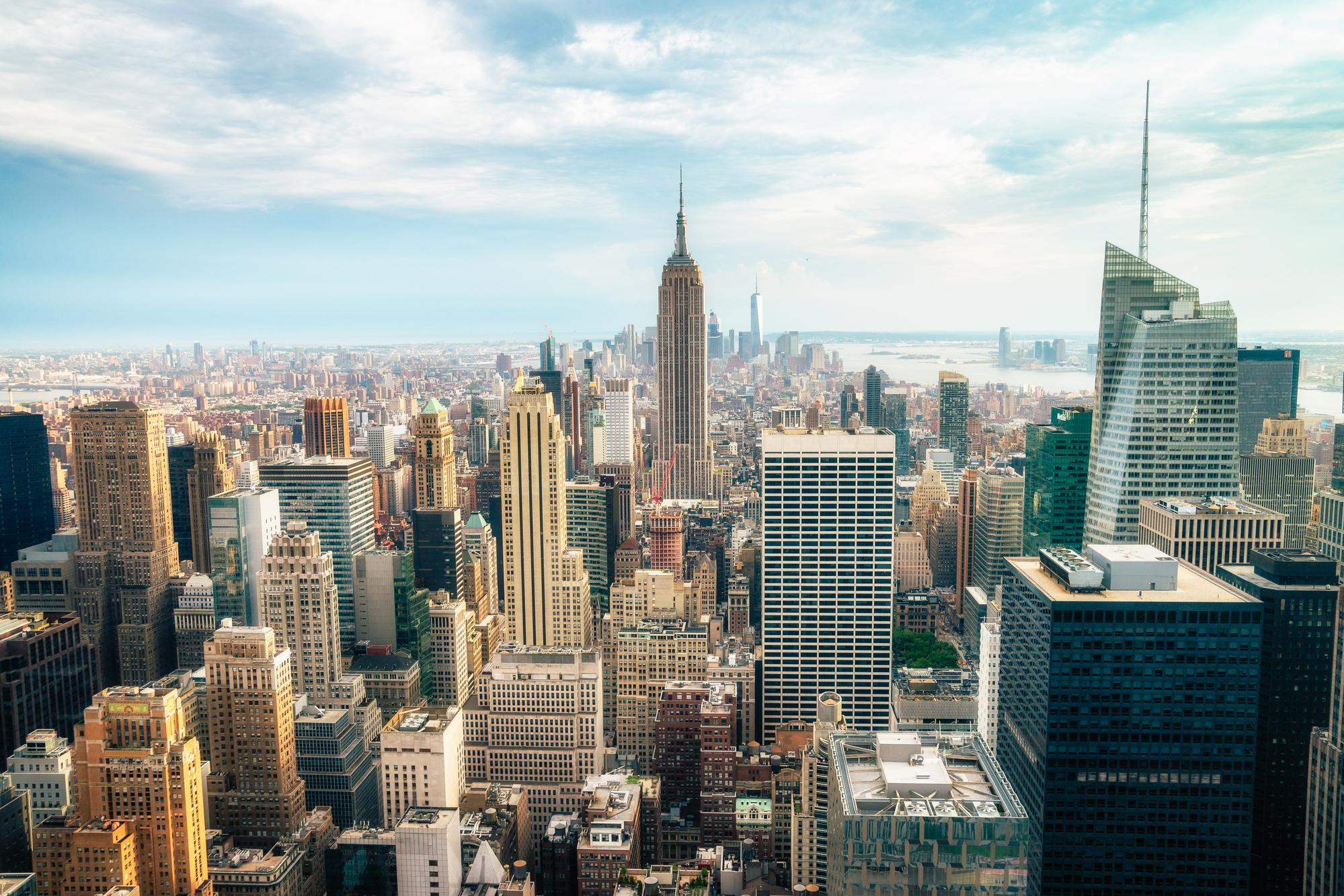 Vue depuis le Top of the Rock