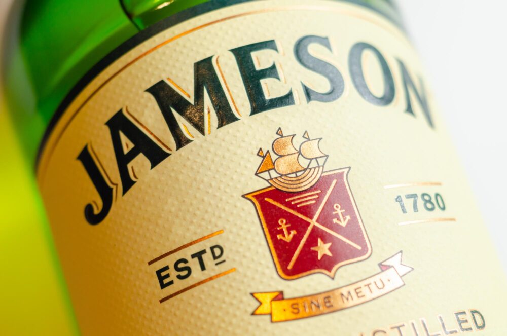 Bouteille de whisky Jameson