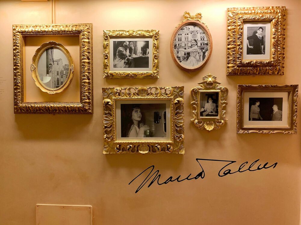 Portraits de Maria Callas à La Fenice