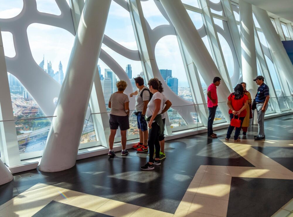 plateforme d’observation du Dubaï Frame