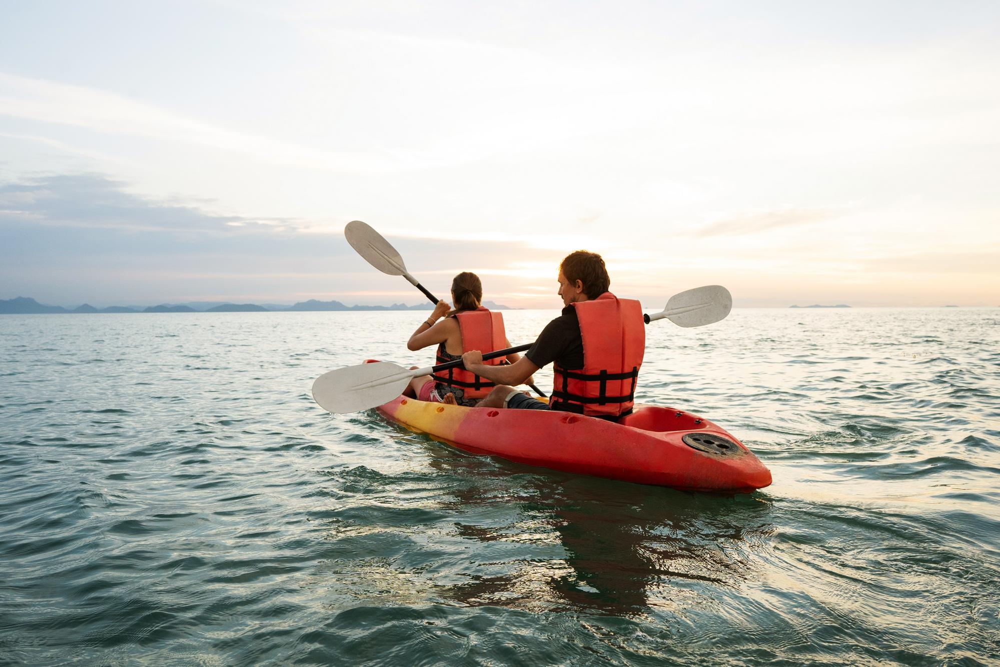 Canoë-kayak dans le Bassin d'Arcachon