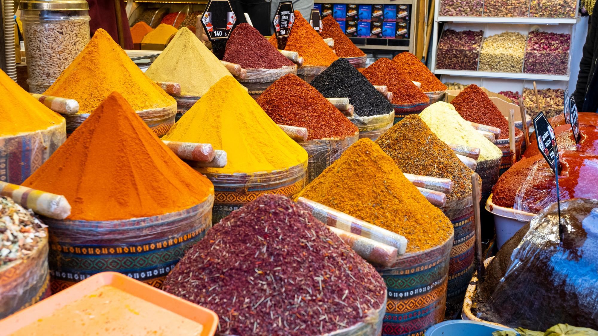 Bazar aux épices d&rsquo;Istanbul