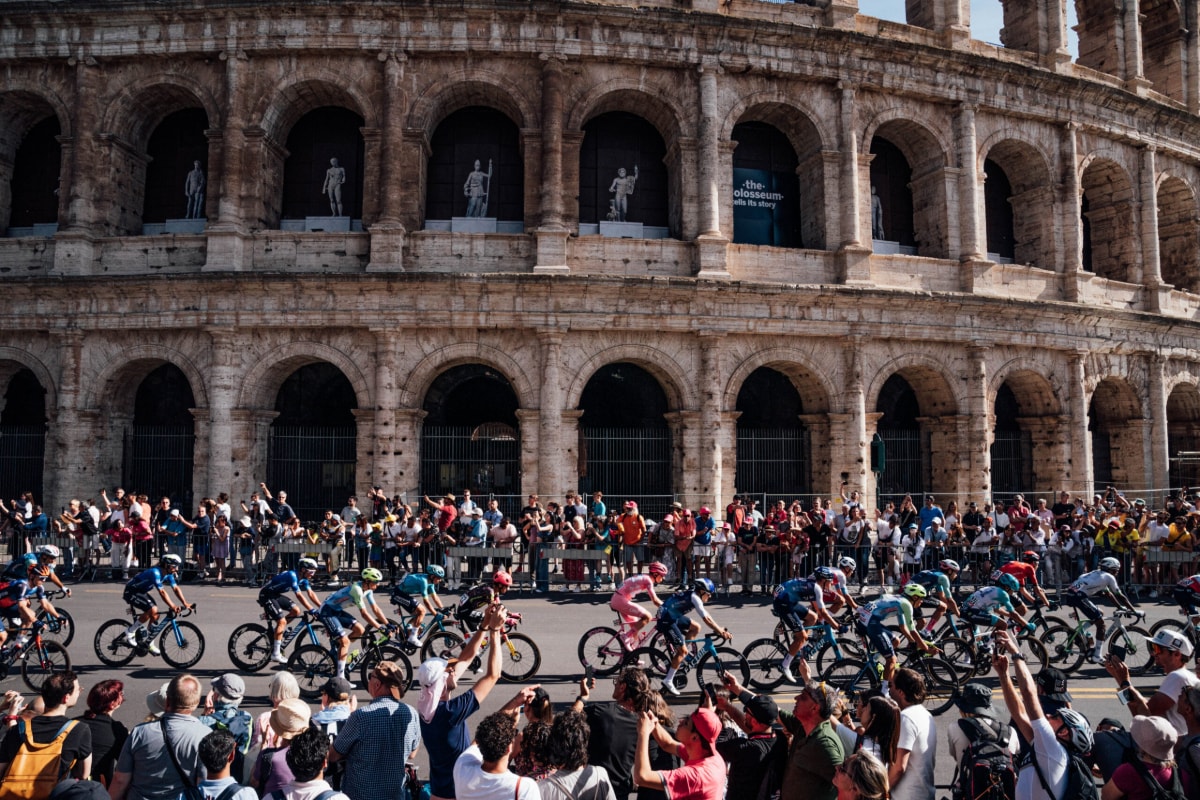 Arrivée du Giro d'Italia