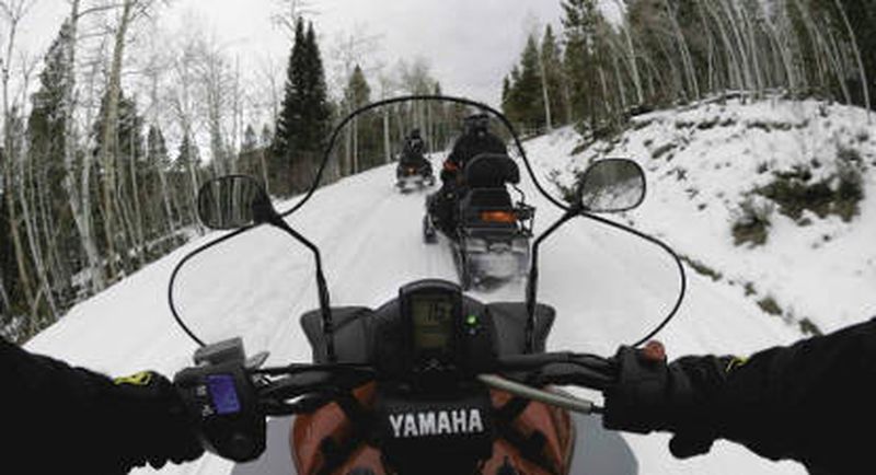 Randonnée en Motoneige à Auron