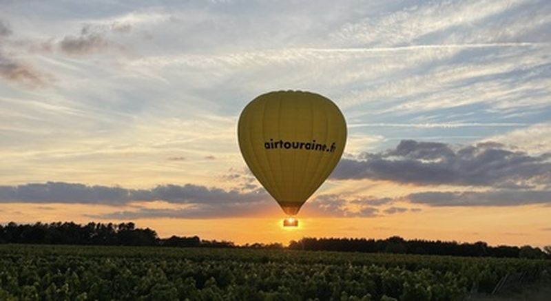 Vol en Montgolfière à Amboise - Survol des châteaux de la Loire