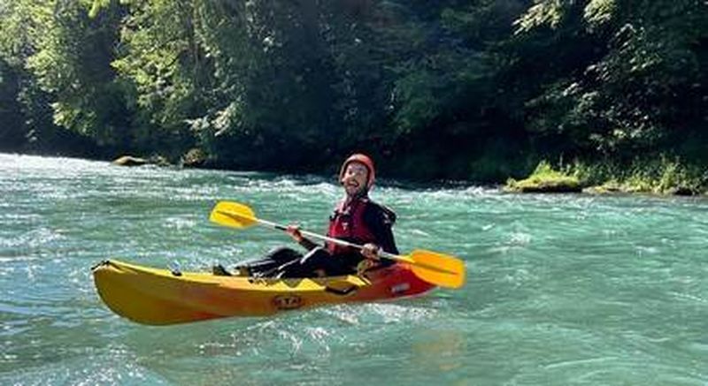 Kayak en eaux vives à Lourdes